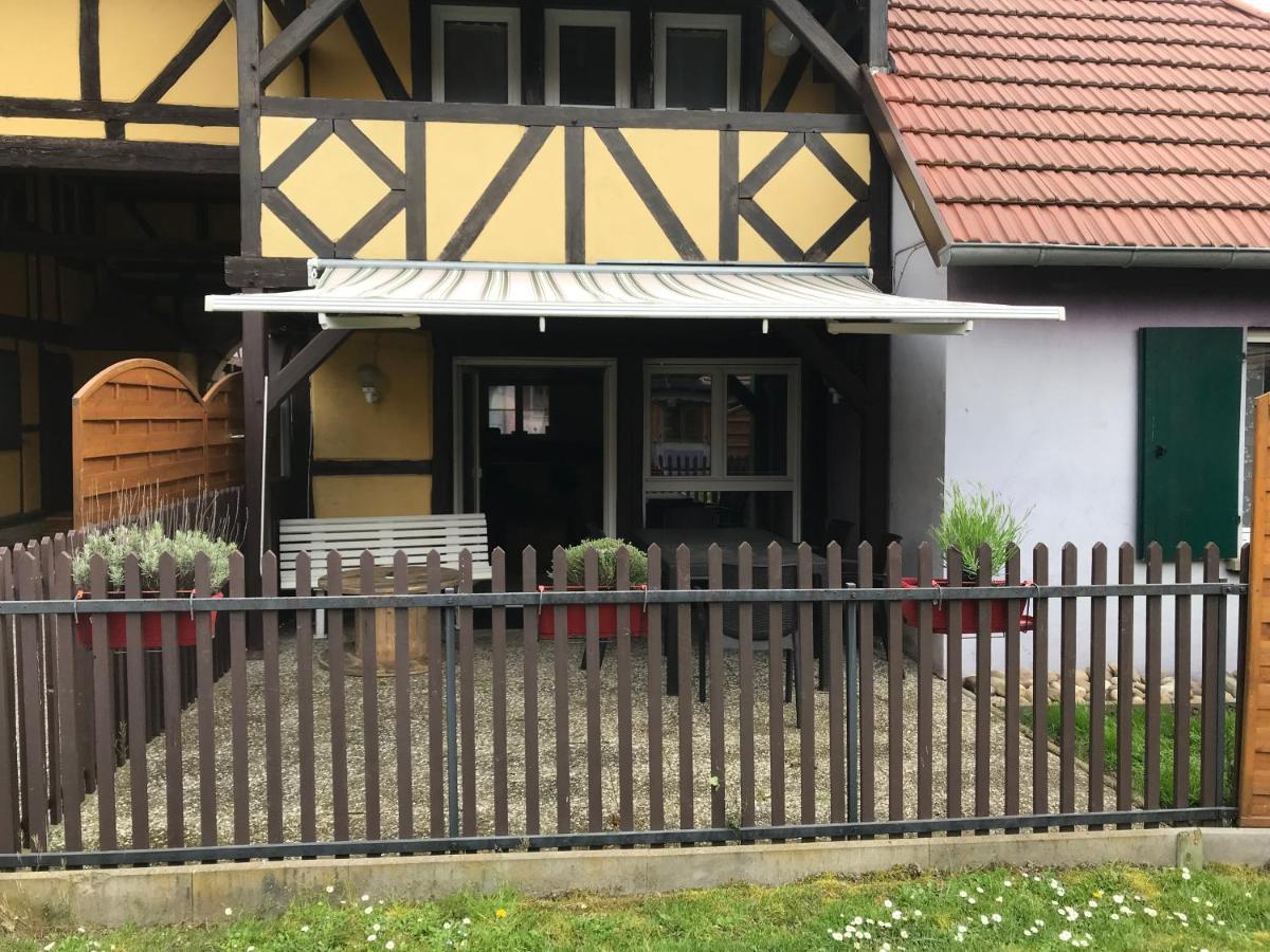 Gite Plain-Pied Avec Jardin Du Centre Alsace Ebersheim Kültér fotó